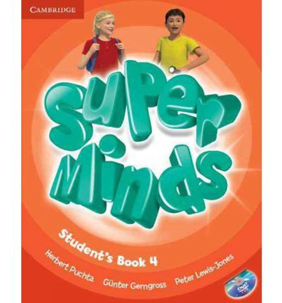 Super Minds Level 4 Student&#39;s Book with DVD-ROM