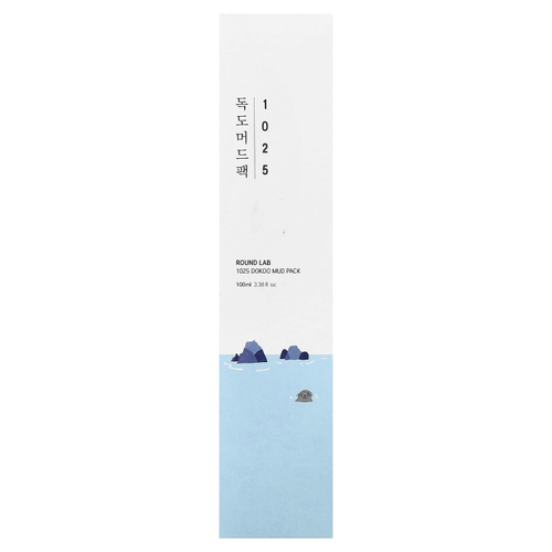 Round Lab, 1025 Dokdo грязевая маска, 100 мл (3,38 жидк. унц.)