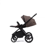 Коляска детская Peppy Monaco 2 в 1 Brownie (коричневый), рама черная
