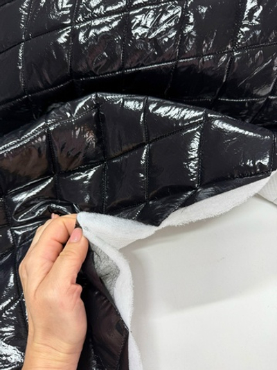 Стежка Лаке ромб черный