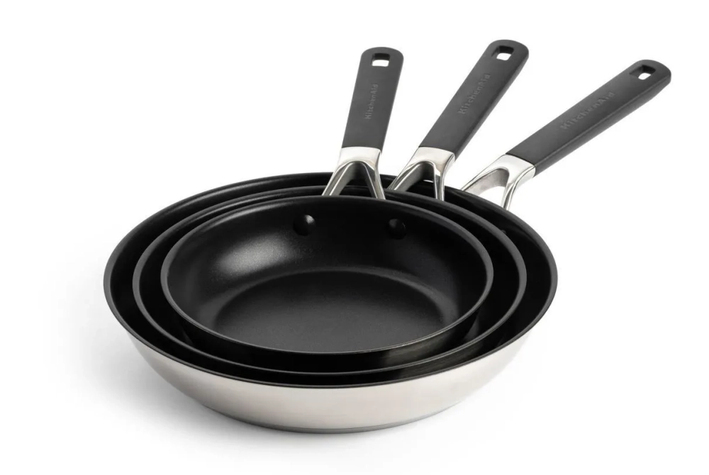 KitchenAid Набор из 3-х сковород Classic 20+24+28см керамический CC005708-001