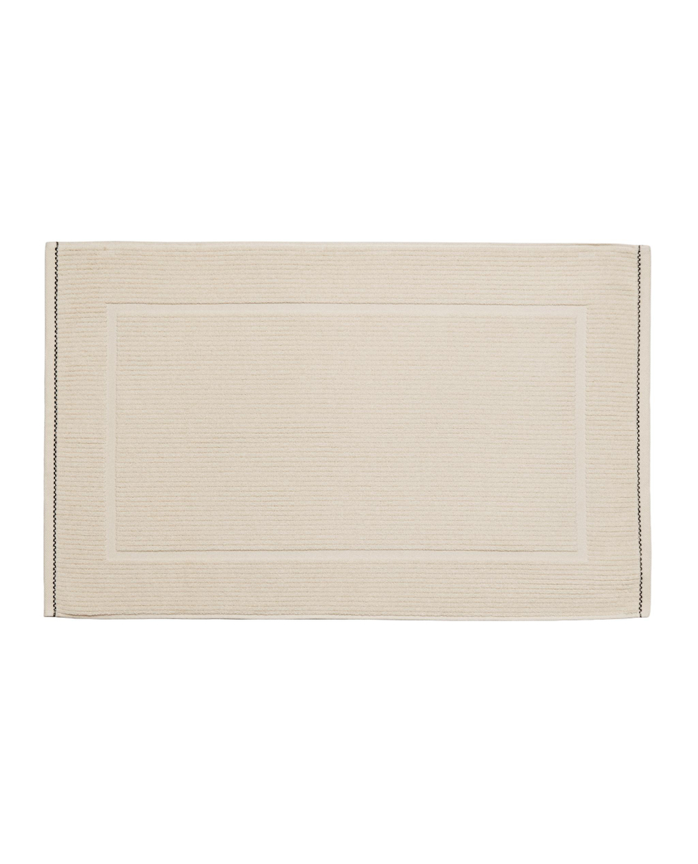 Zara Home коврик для ванной из хлопка, песочный, в полоску, 50x80 см