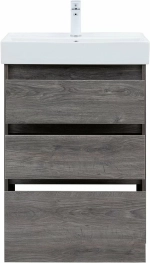 Тумба с раковиной Aquanet Nova Lite 302470 60 дуб рошелье