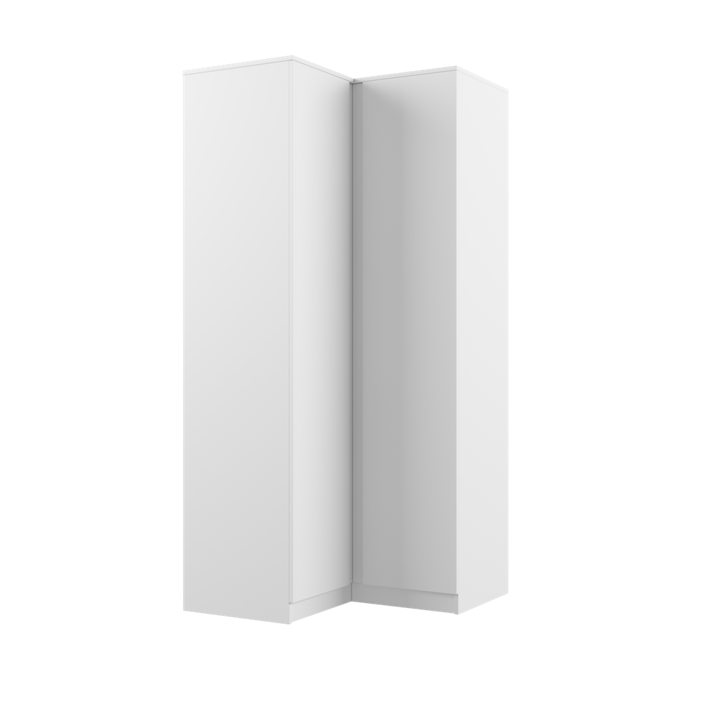 МС Мадера Шкаф ШМУ 960*960*2100*520 (лдсп белый)