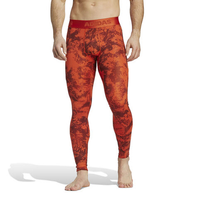 Мужские теннисные штаны adidas Paris Tech-Fit Tight Men - Red