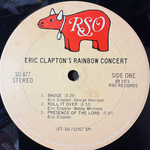 Eric Clapton ‎– Eric Clapton's Rainbow Concert (США 1973г.) Т