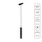 Трековый светодиодный светильник Arte Lamp Rapid A2959PL-1BK