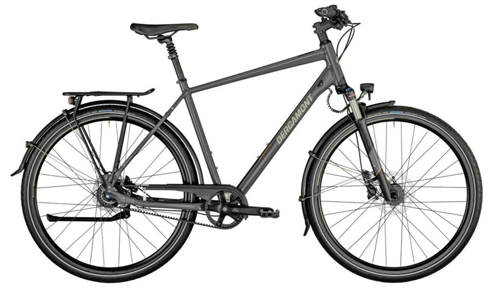 Комфортный велосипед Bergamont Horizon N8 Belt Gent (2021)