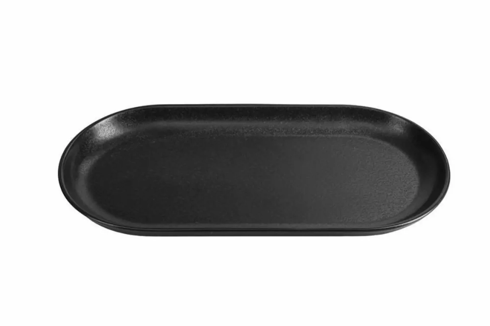 Блюдо овальное 30 cm / BLACK