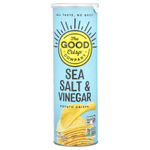 The Good Crisp Company, Картофельные чипсы, морская соль и уксус, 160 г (5,6 унции)