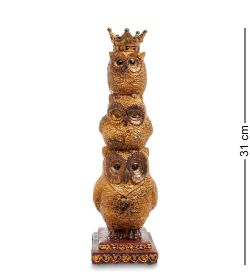 Noble Style NS-142 Подсвечник «Три cовы»