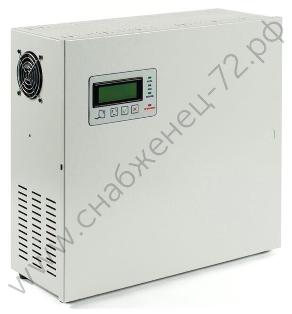 SKAT-V.1200DC-12KM (заказная позиция) ИБП 12 В, 12 А. ЖК дисплей, тестер АКБ. Корректор мощности