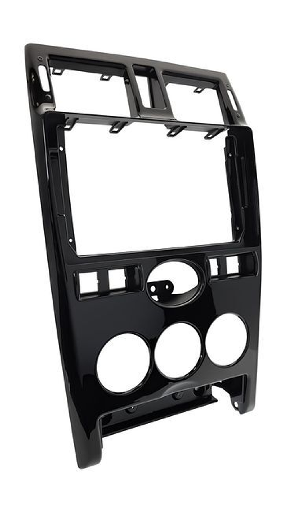 9" рамка Lada Priora 2007-2014, черная глянцевая MFB дисплей