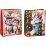 Пакет подарочный «Милые животные» 18*23*8 см, микс