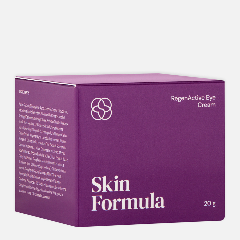 SKIN FORMULA RegenActive Eye Cream Регенерирующий уплотняющий крем для кожи вокруг глаз против морщин, 20 гр
