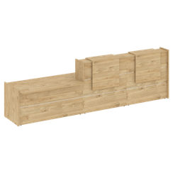 Onix Ресепшн O.R-K-21 Тиквуд Светлый 3990*766*1187