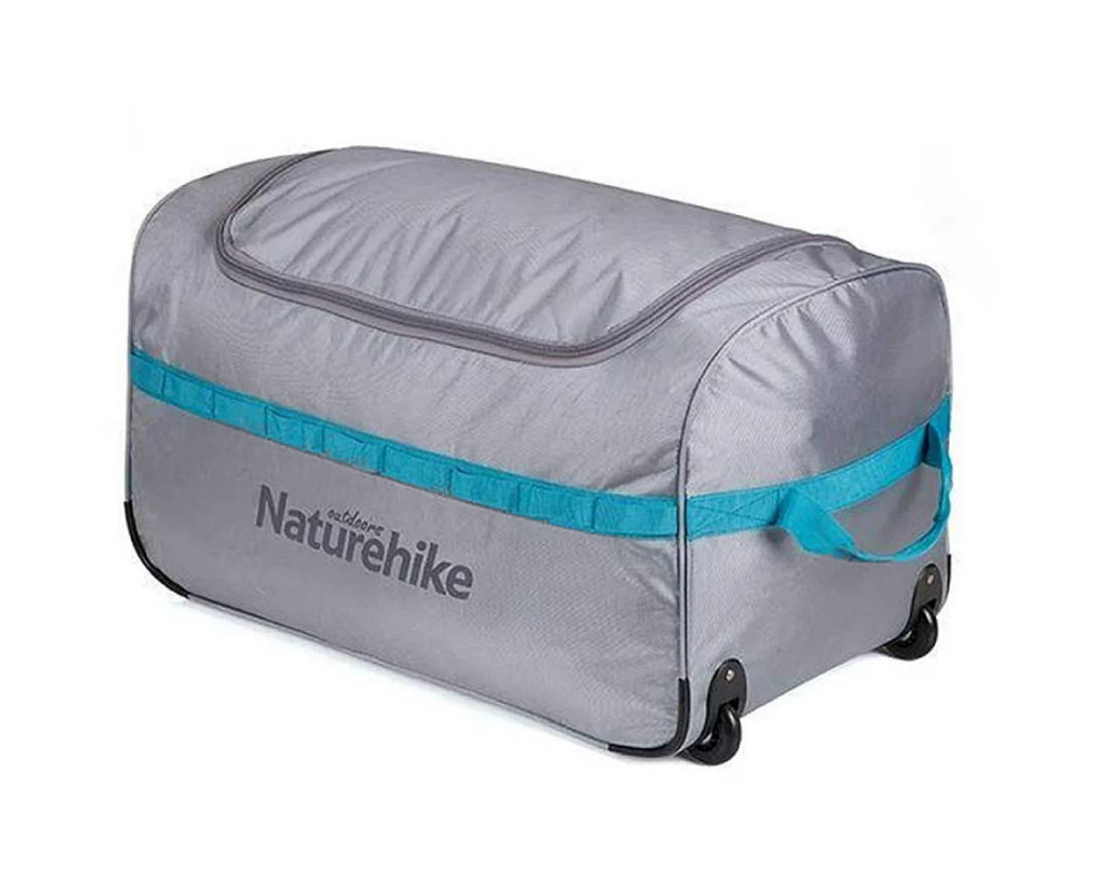 Сумка дорожная Naturehike А027, с колесами,110 л., серая