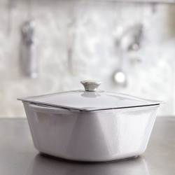 Кастрюля 5.5л Chasseur La Carronde белая Франция вид