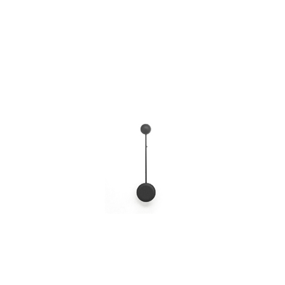 Настенный дизайнерский светильник  Pin 1690 by Vibia (черный)