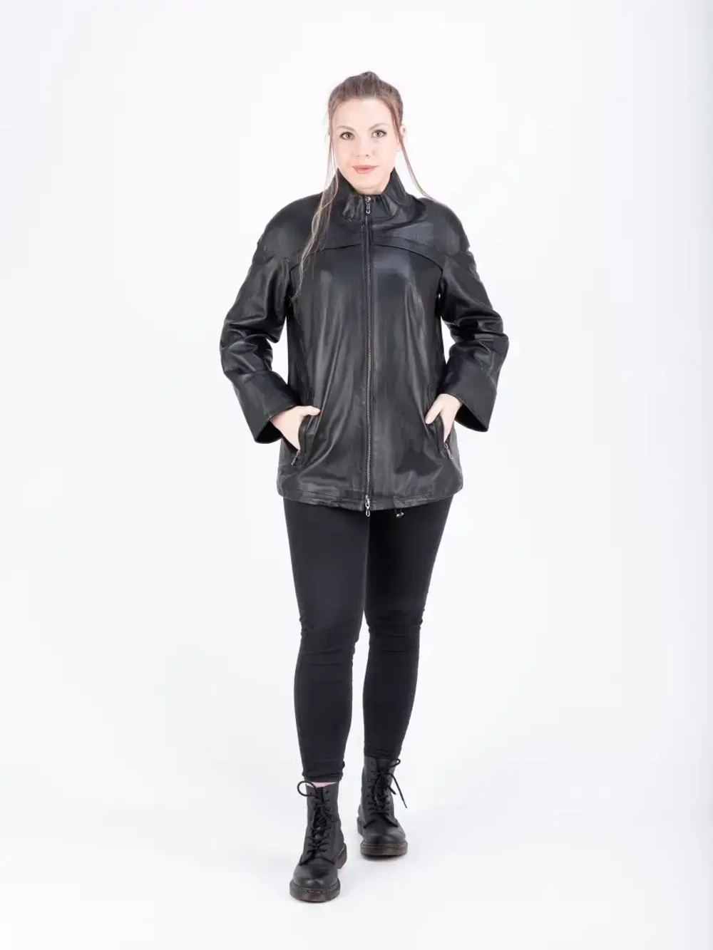 Куртка женская из натуральной кожи