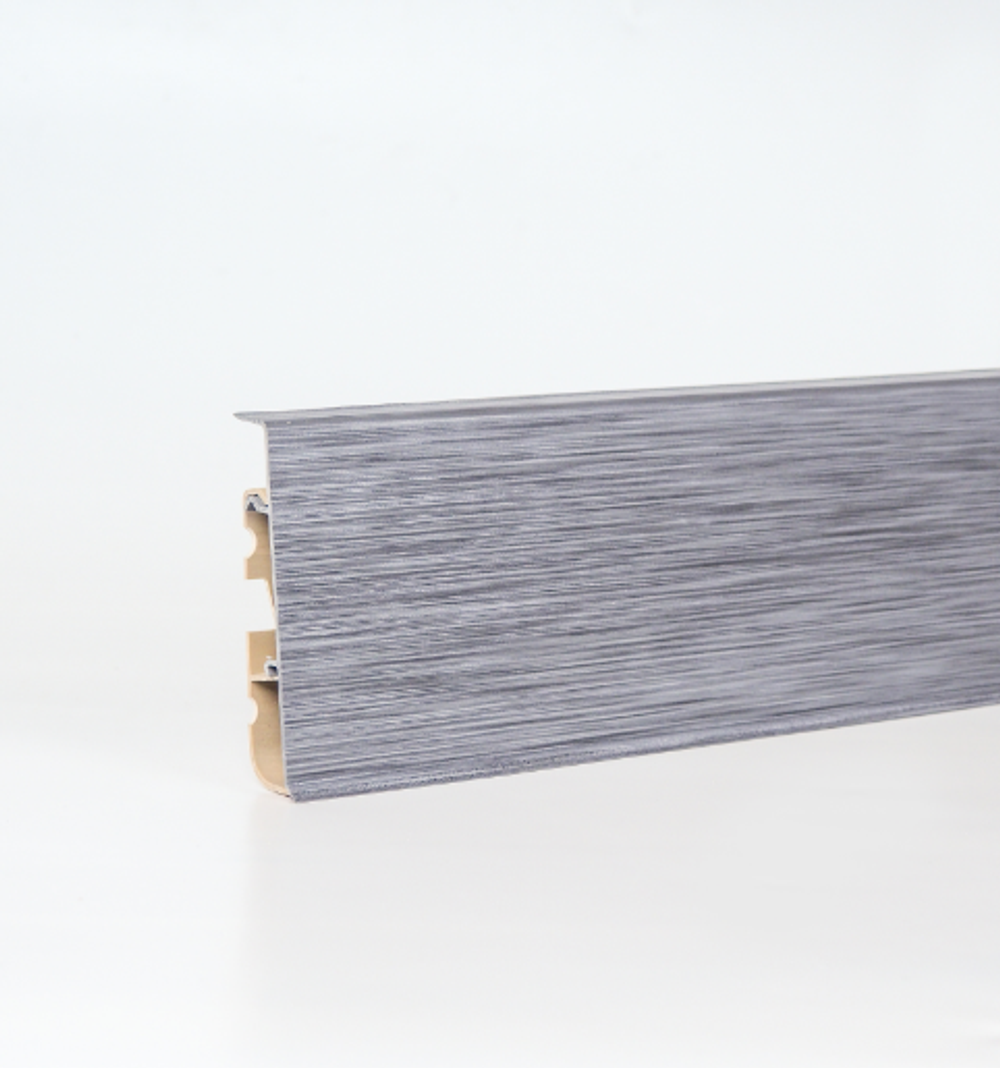 201 ПЛИНТУС "Cezar Hi-Line Prestige" 75*22мм 2,5м с к/к.