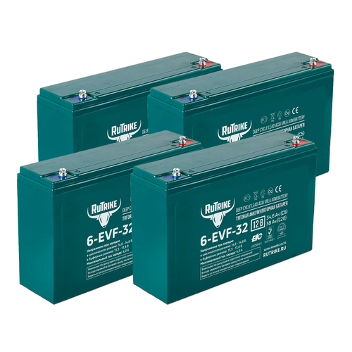 Комплект аккумуляторов RuTrike 6-EVF-32 48V34.6AH (AGM)