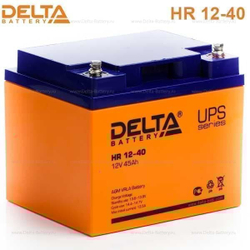 Аккумуляторная батарея Delta HR 12-40 (12V / 45Ah)