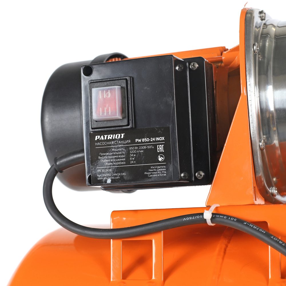 Насосная станция PATRIOT PW 1200-24 INOX