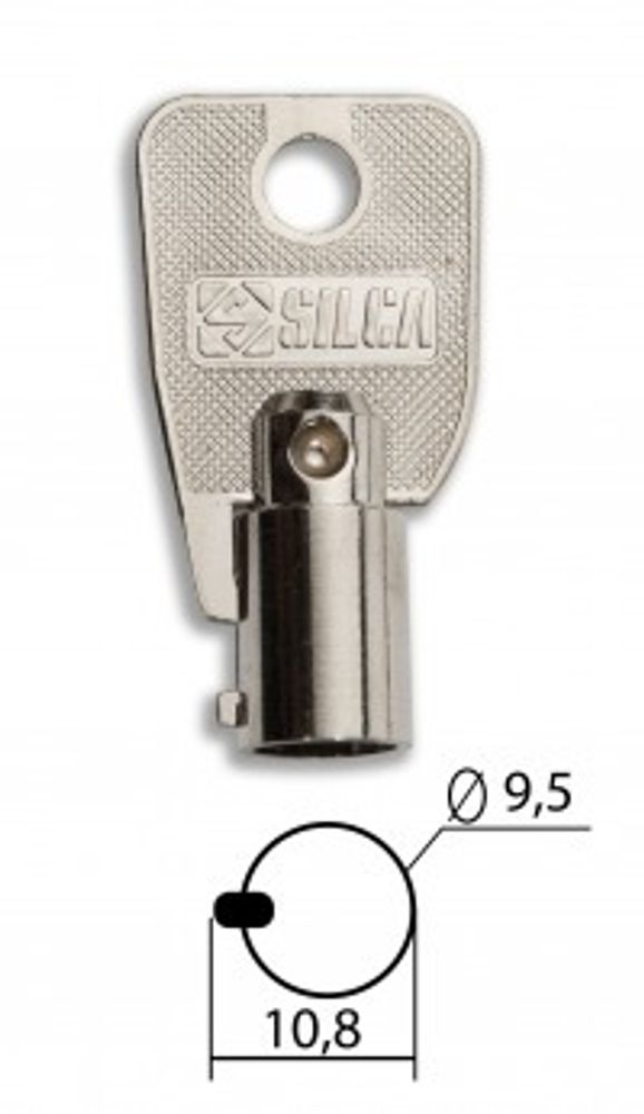 ЗАГОТОВКА КРЕСТОВОГО КЛЮЧА 13604 CHI-1T | BHF1T/CHI9T | CH9T (ИМП.)