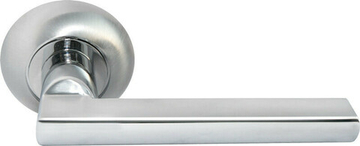 МН-25 Ручка дверная "Bridge" SC/CP (матовы хром/хром ) 1/20 "Morelli"