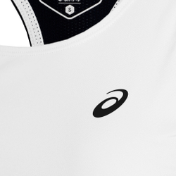 Женская теннисная майка ASICS Court Tank Top Women - White, Dark Blue