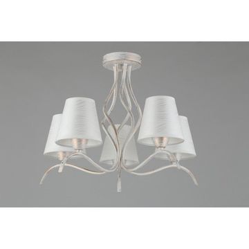 Люстра потолочная OML-28407-05 беленая патина Ugento Omnilux