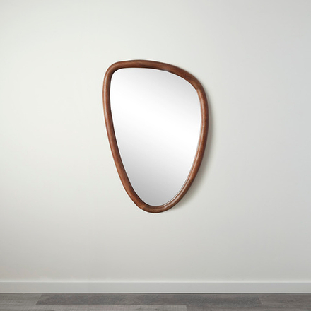 Зеркало настенное Bergenson Bjorn Torhill, 55х78 см, коричневое