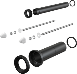 Kомплект принадлежностей к унитазу с удлиненными деталями M9000  для людей с ограниченными физ. возм.