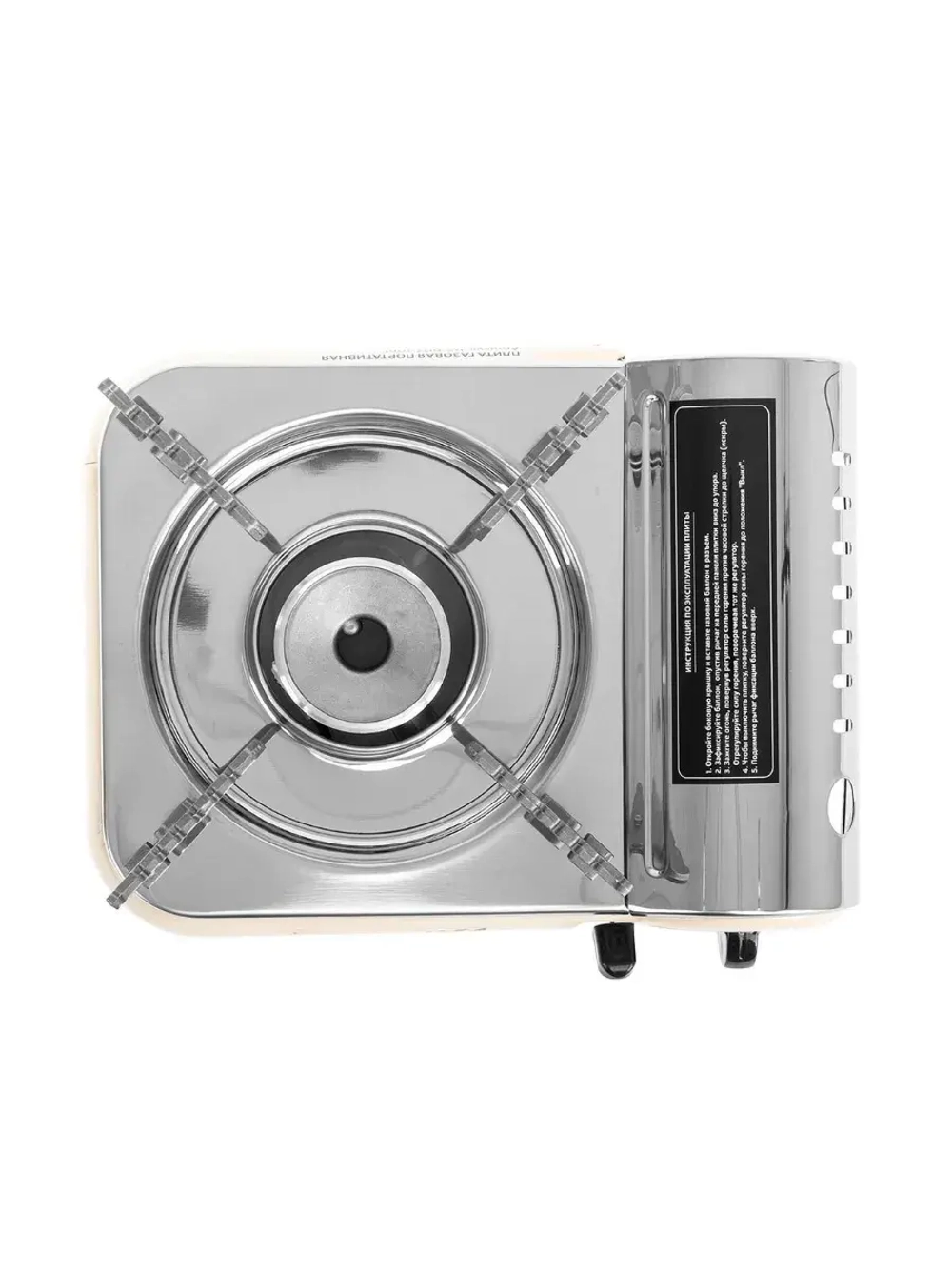 Плита туристическая в кейсе с переходником HS-BDZ-168C