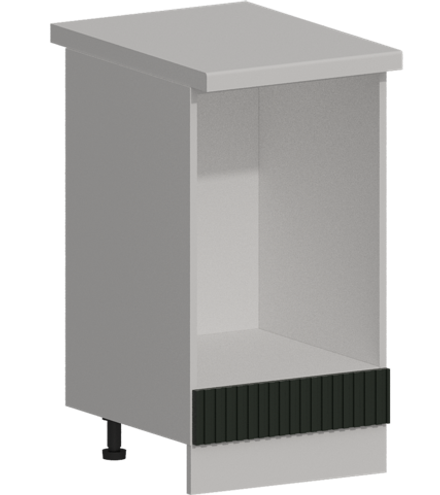 Кухня Модуль ШНД 450 Графит / Насыщенно-зеленый