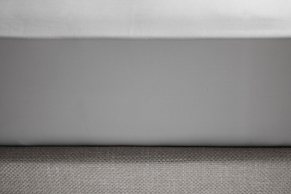 Простыня 270x280 Garda Decor Сопрано серая