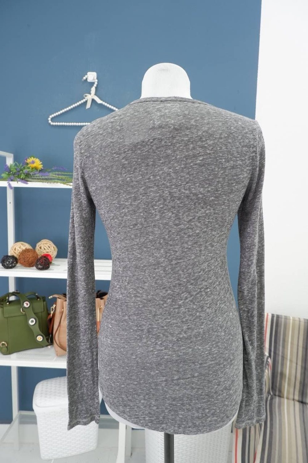 Джемпер Abercrombie & Fitch меланжевый 44 размер