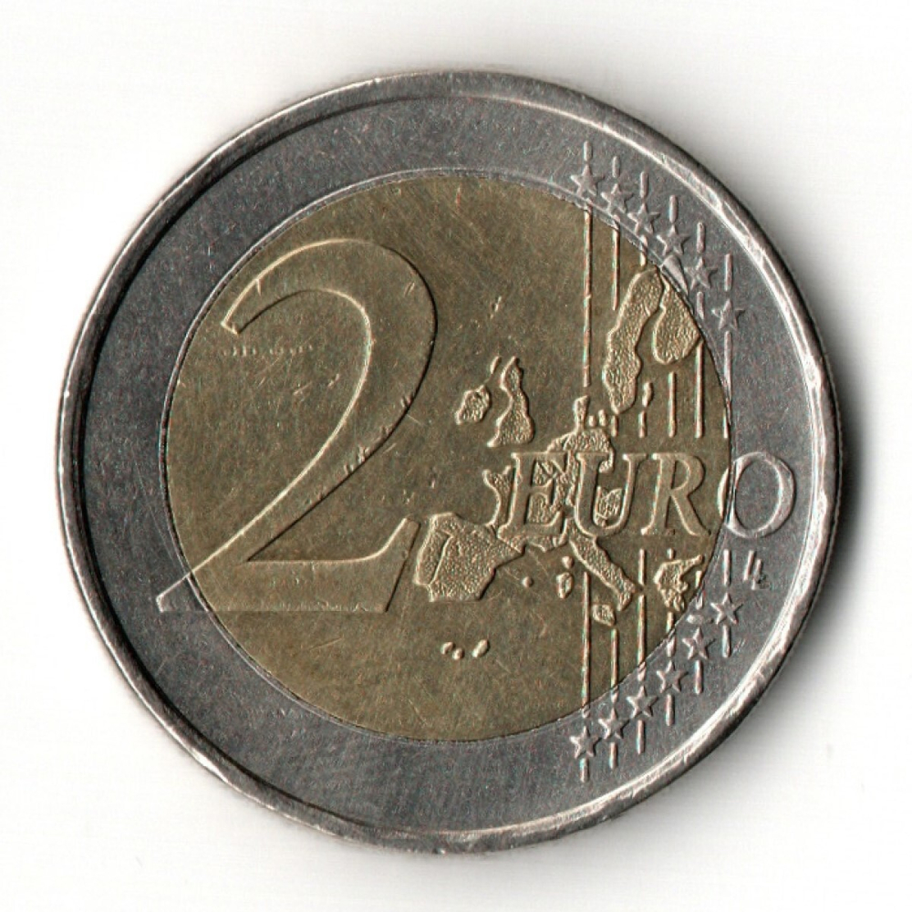 2 евро 2002 год Германия Федеральный орел VF