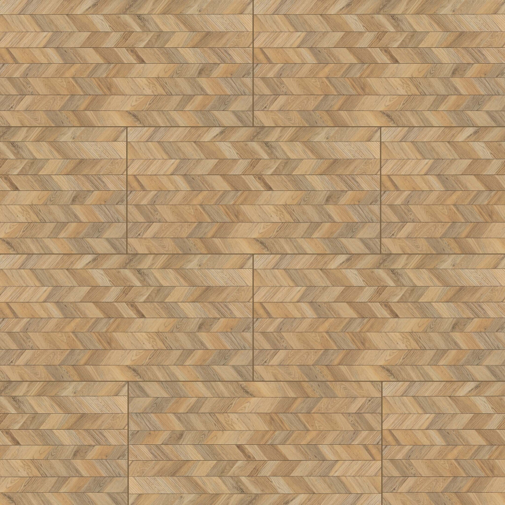 Керамогранит Lavelly Chevron Wood Mini бежевый матовый 1200х600х8,5 мм (2 шт.=1,44 кв.м)