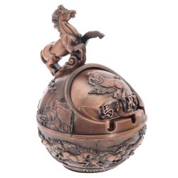 GAEM Пепельница "Лошадь", L10,5 W12 H15,5 см, 2в.