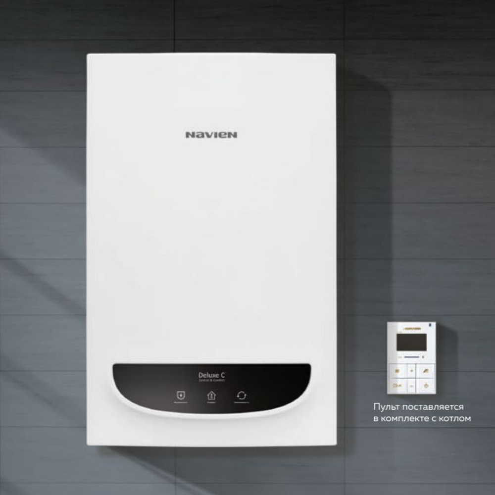 Котел газовый Navien Deluxe С 35кВт двухконтурный настенный