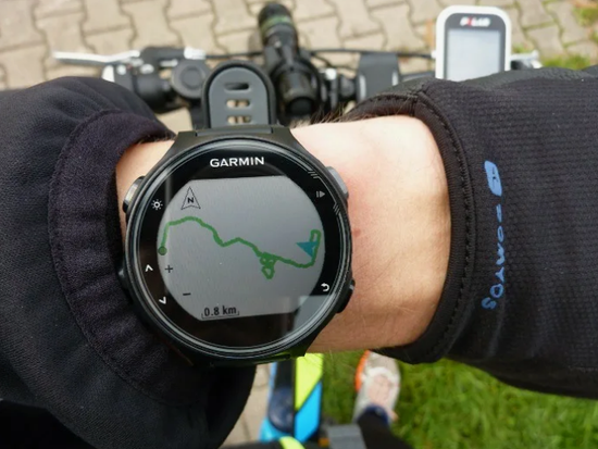 Как записать трек на часах Garmin?