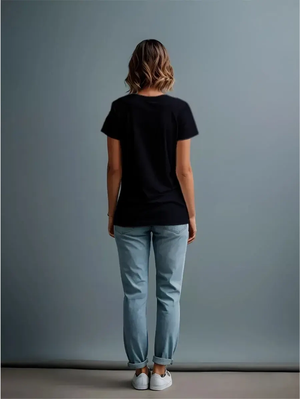 Футболка однотонная базовая хлопок унисекс Баракаттекс