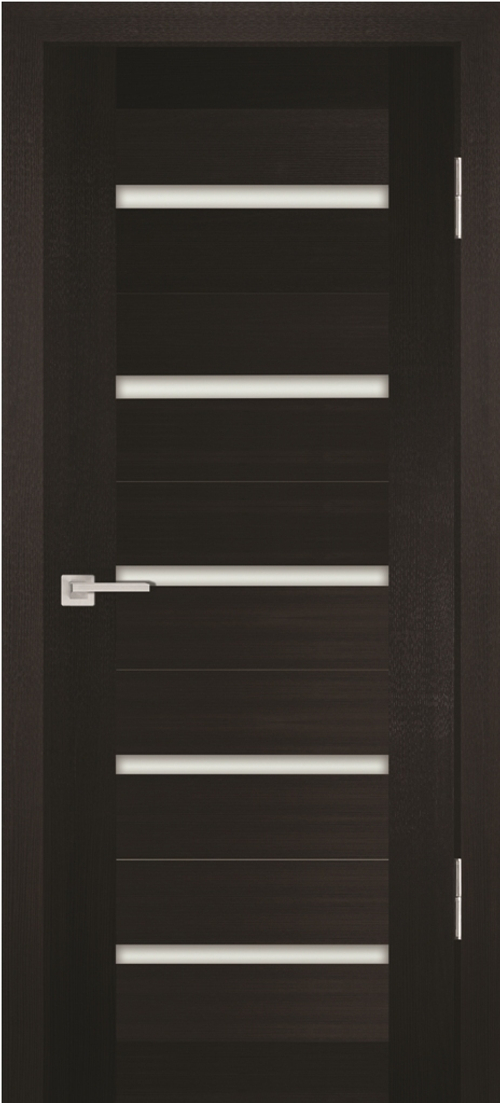 Дверь PS-07 / Цвет Венге Мелинга / белый сатинат / Двери PROFILO PORTE