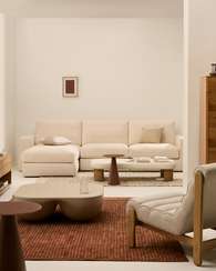 Alea 4-местный модульный диван с левым шезлонгом и съемным чехлом 310 см