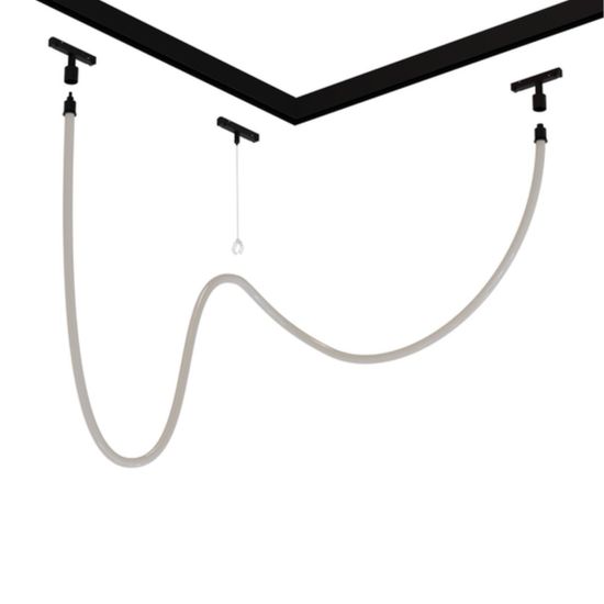 A4910PL-1BK СВЕТИЛЬНИК ПОТОЛОЧНЫЙ LOOP 48В 2,5м 35Вт 3000Лм 4000K 90+ 360°