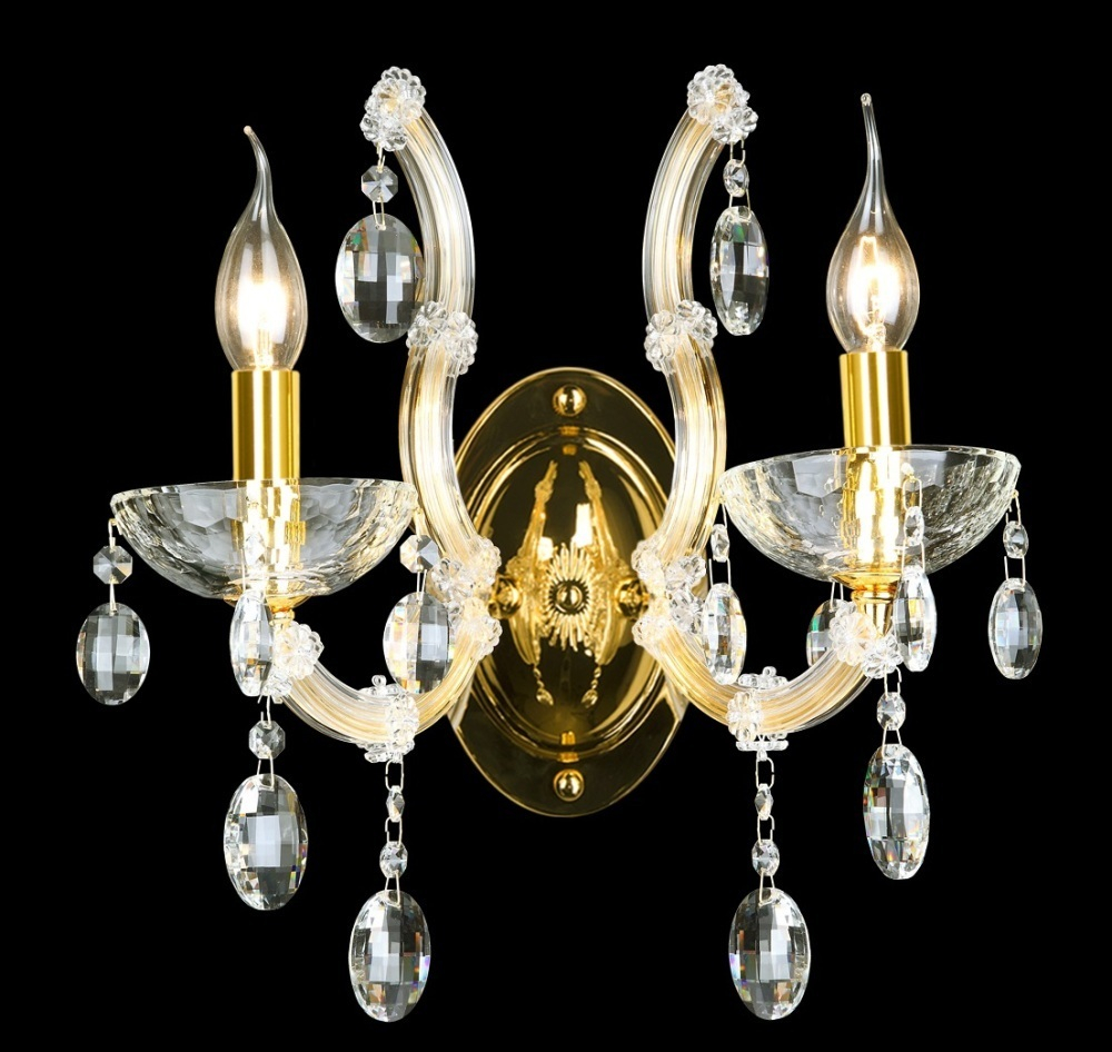 Настенный светильник Crystal Lux HOLLYWOOD AP2 GOLD