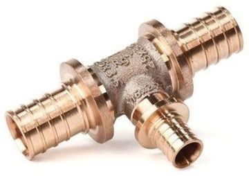 Тройник Рехау RX+ 32-16-32 с уменьшенным боковым проходом бронза (арт. 14570643001)