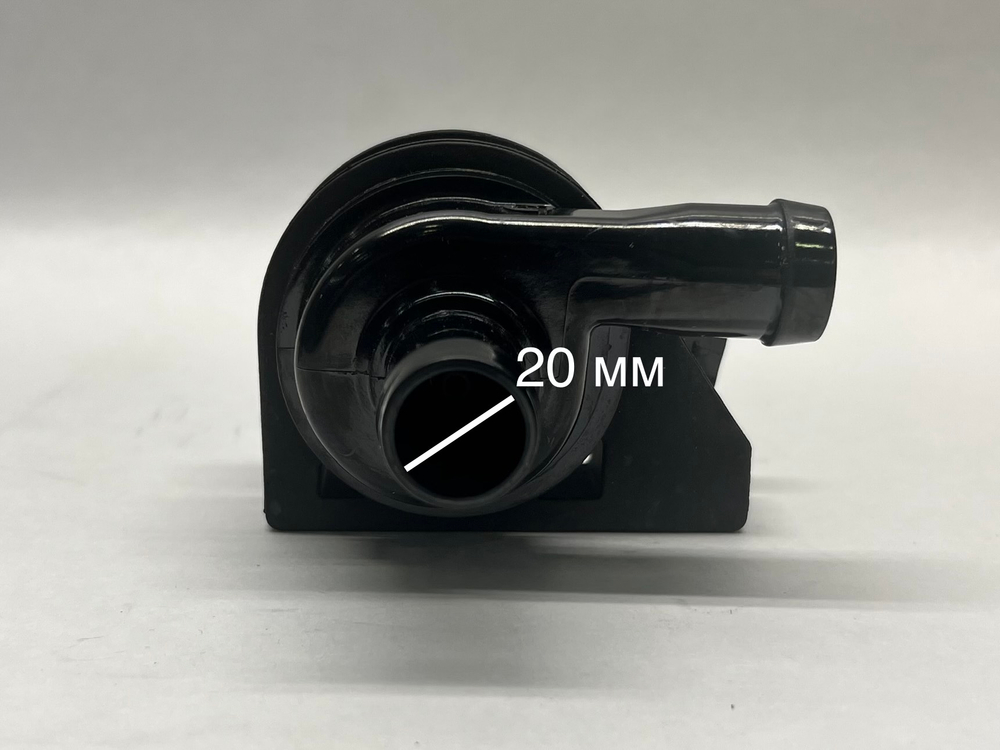 Жидкостная помпа - насос, 12 Вольт, 16-20 мм, дополнительная, для китайских ПЖД с GSM модулем, с разъемом 3 Click pin (1 шт.)